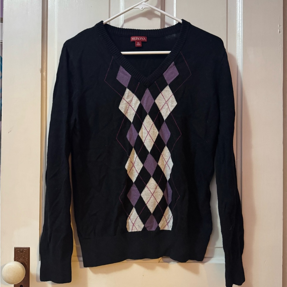Merona Black Sweater